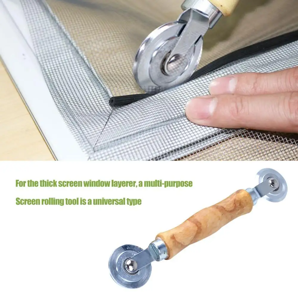 La instalación de la pantalla de herramientas de metal / nylon pantalla de la puerta y de la ventana de instalación de manivela de mano spline rodillo de hogar herramientas . ' - ' . 3