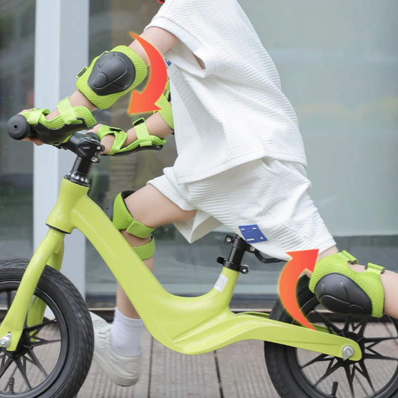 Los niños rodilleras coderas Guardias de equipo de Protección Establecido para Patines de Ciclismo en Bicicleta de Patín en línea Montar en Deportes de equipo de Seguridad . ' - ' . 3