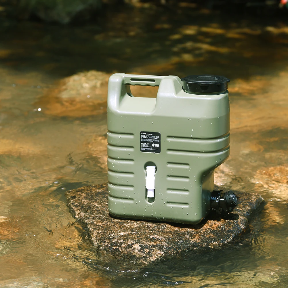 10/12L Acampar Recipiente de Agua de la categoría de Alimentos de Almacenamiento de Agua, Portador de la Portátil Libre de BPA Cubo de Agua Multifunción de Almacenamiento de Emergencia . ' - ' . 3