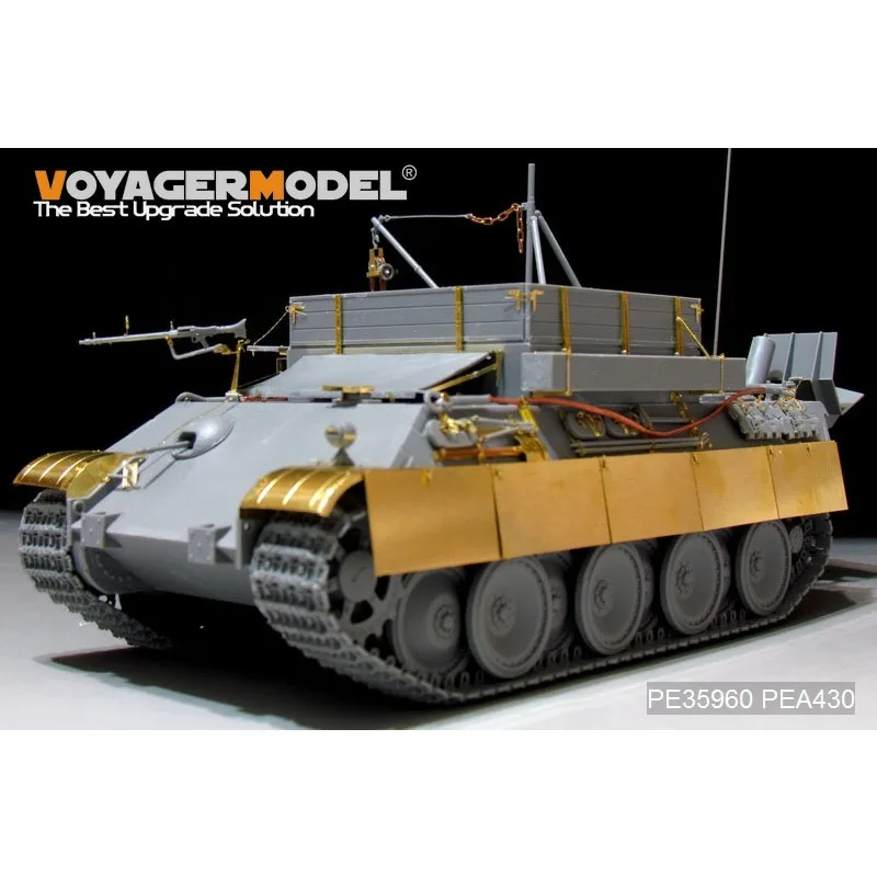 Modelo Voyager PE35960 de la segunda guerra mundial alemán Bergepanther Ausf.G Básicas (Para TAKOM 2107） . ' - ' . 4