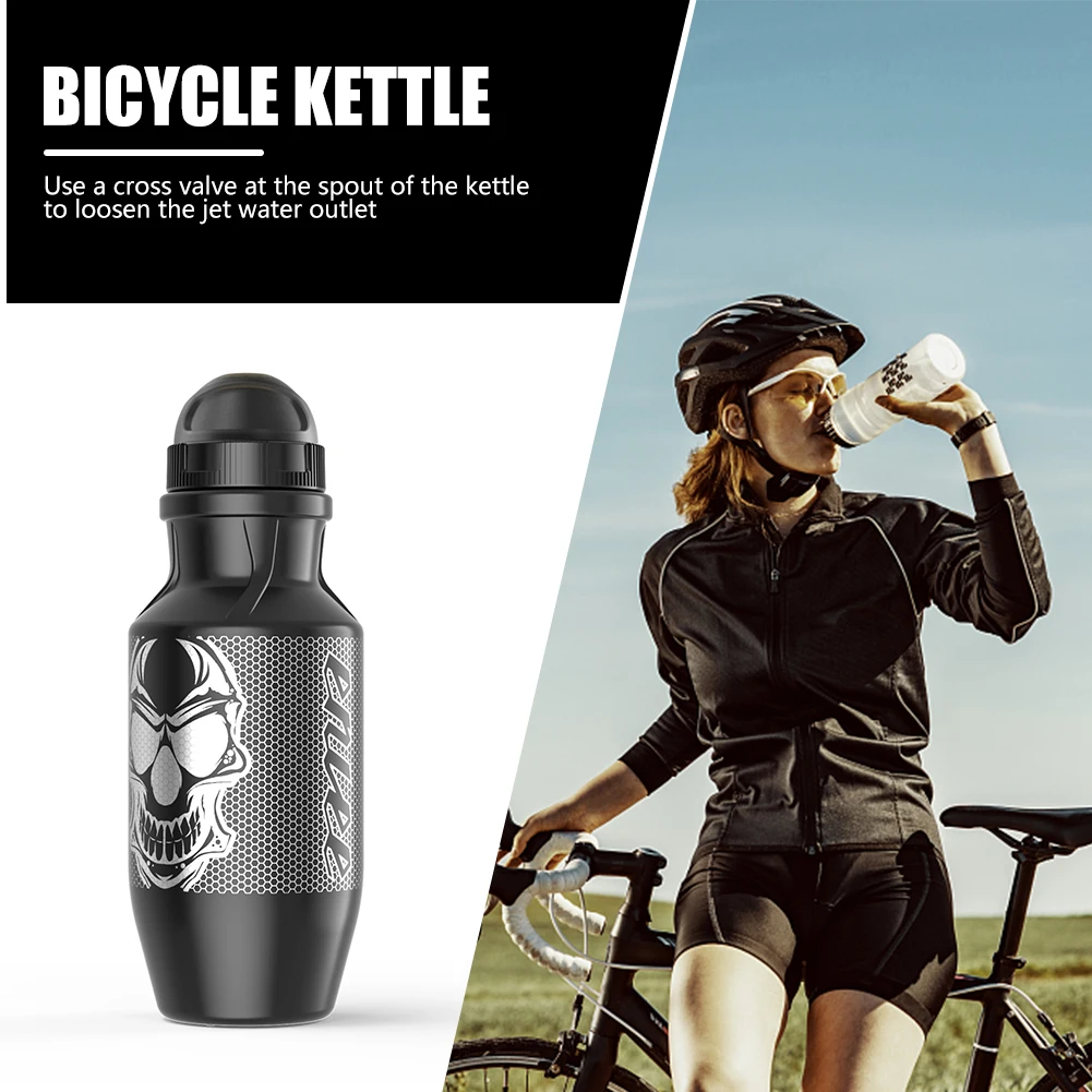 550 ml de Bicicleta Botella de Agua Reutilizable Apretón de Beber de la Botella a prueba de fuga con Cubierta de Polvo Cristalería para Deportes al aire libre Ciclismo . ' - ' . 1