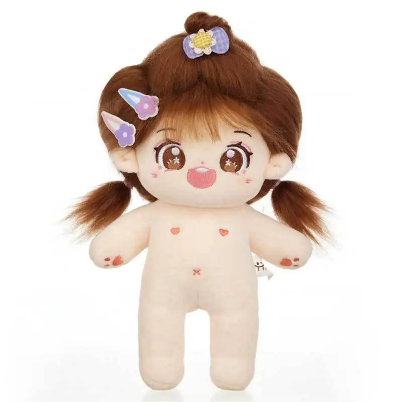 1~5 X 20 cm Kawaii Ídolo de la Muñeca de Anime de la Felpa de la Estrella de Muñecos de Peluche de Personalización de la Figura Juguetes de Bebé de Algodón Plushies Juguetes de la Colección de los Fans . ' - ' . 4