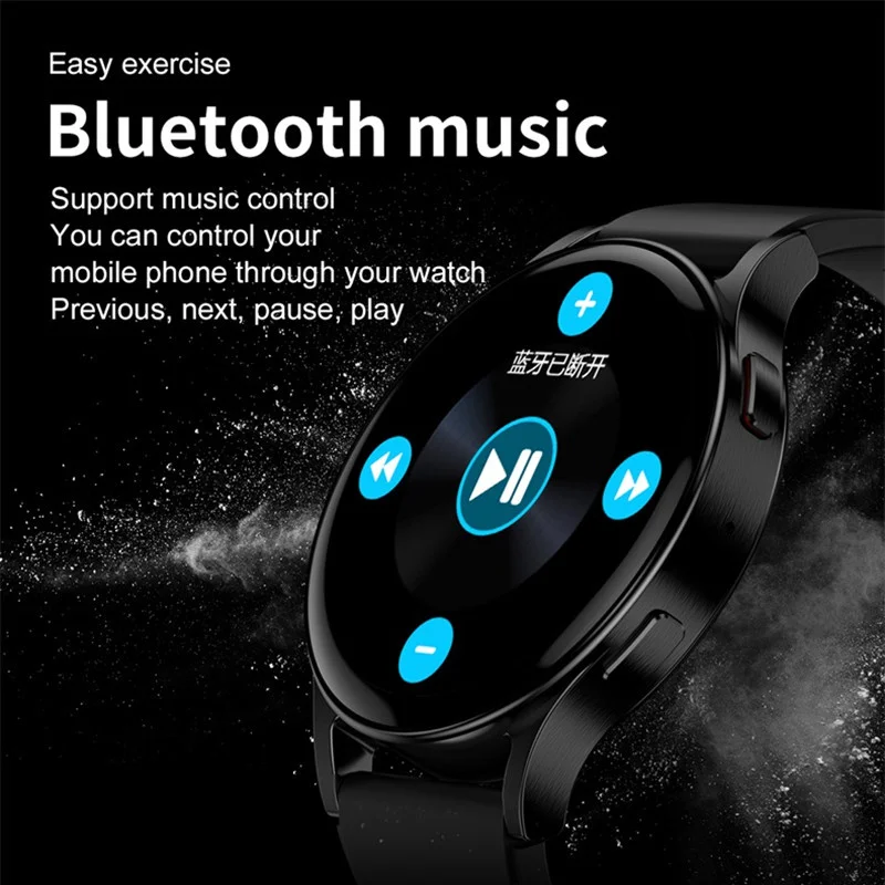 Reloj inteligente HDT5 MAX Hombres de Llamada Bluetooth 1.6 Pulgadas de Pantalla de la Frecuencia Cardíaca Presión Arterial de Oxígeno de Monitoreo de Fitness Tracker Smartwatch . ' - ' . 3