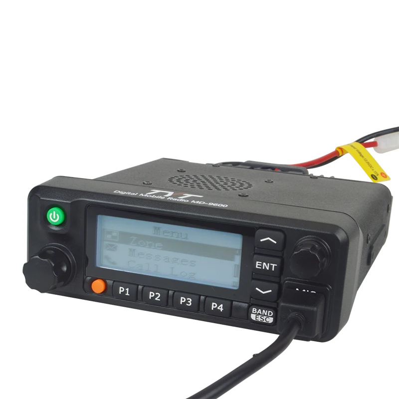 TYT MD-9600 DMR Móvil de radio de Radio de 50KM de Banda Dual 136-174 & 400-480MHz de Doble Ranura de Tiempo con Cifrado de Móvil de la Función de Walkie Tal . ' - ' . 1