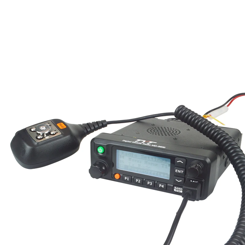 TYT MD-9600 DMR Móvil de radio de Radio de 50KM de Banda Dual 136-174 & 400-480MHz de Doble Ranura de Tiempo con Cifrado de Móvil de la Función de Walkie Tal . ' - ' . 2
