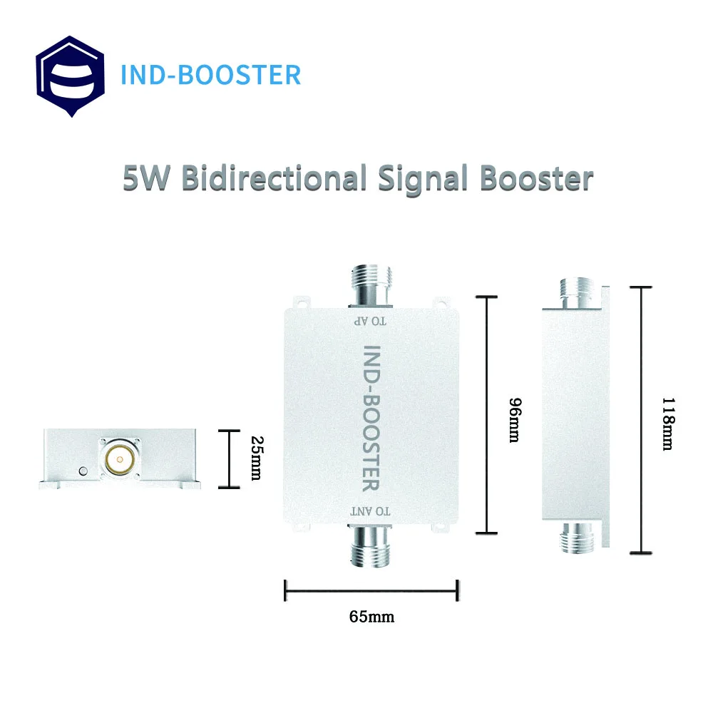 RF 5.8 Ghz 5w 37dbm biodirectional amplificador wifi booster módulo extensor de RF drone señal de piezas adaptador impermeable parte . ' - ' . 4
