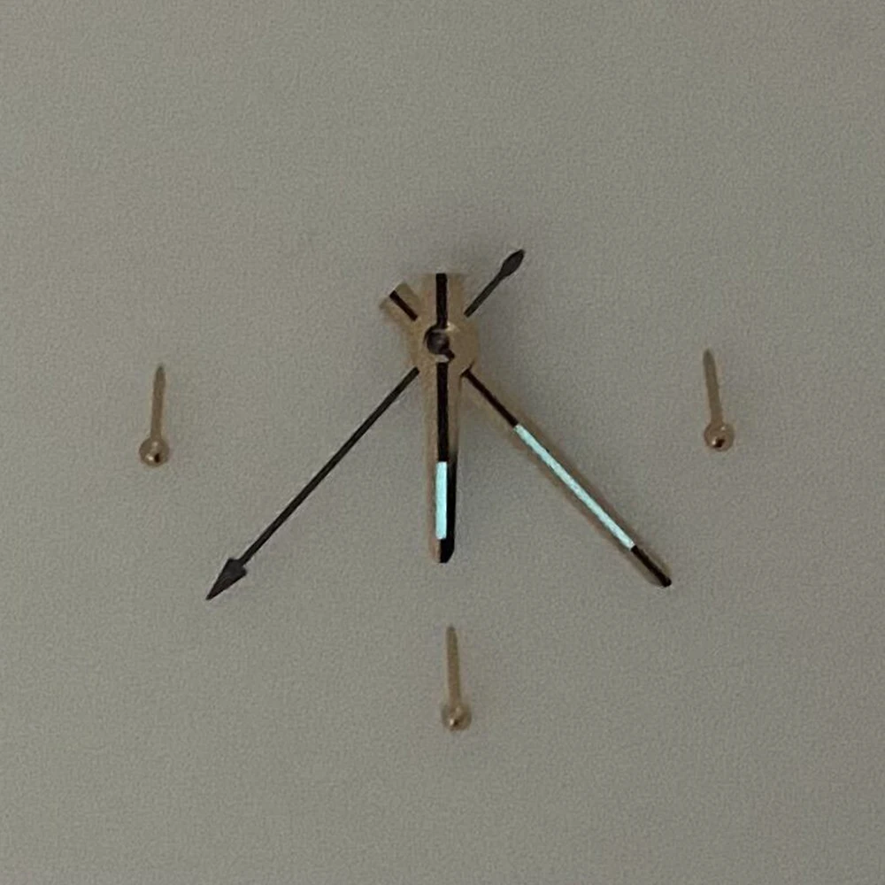 NEITON manecillas del reloj azul luminoso ajuste SEiko VK63 movimiento de cuarzo . ' - ' . 5