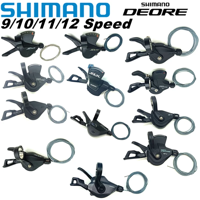 Shimano SL-M4100 M5100 M6100 SL-M7100 SL-M8100 M6000 M7000 10S 11S 12S de la palanca de cambios SL-M5100 SL-M3100 de la palanca de cambios Palanca de Interruptor de Bicicletas . ' - ' . 0