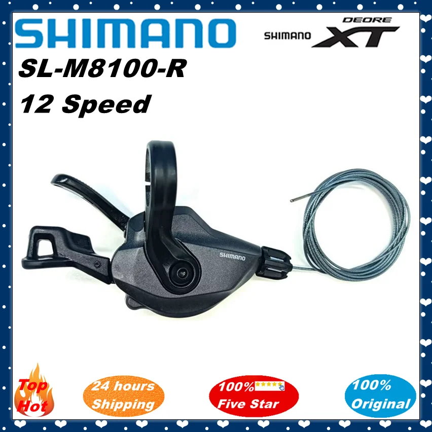 Shimano SL-M4100 M5100 M6100 SL-M7100 SL-M8100 M6000 M7000 10S 11S 12S de la palanca de cambios SL-M5100 SL-M3100 de la palanca de cambios Palanca de Interruptor de Bicicletas . ' - ' . 4