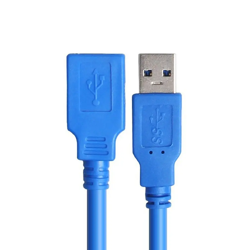 USB 3.0 a Macho AM a USB 3.0 Hembra AF USB3.0 Extensión de Cable de 0,5 m 1m 1.5 m 3m para Portátil y Ratón Teclado y Disco Duro de la Computadora . ' - ' . 1