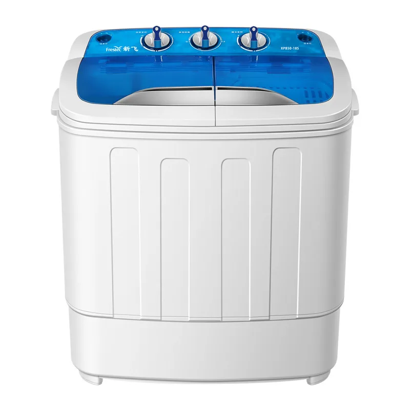 Xinfei 3.6 KG lavadora Pequeña Mini Lavado de Una pieza de Doble cañón de Doble cilindro Semi-automático de Lavado de la Máquina 220V . ' - ' . 4