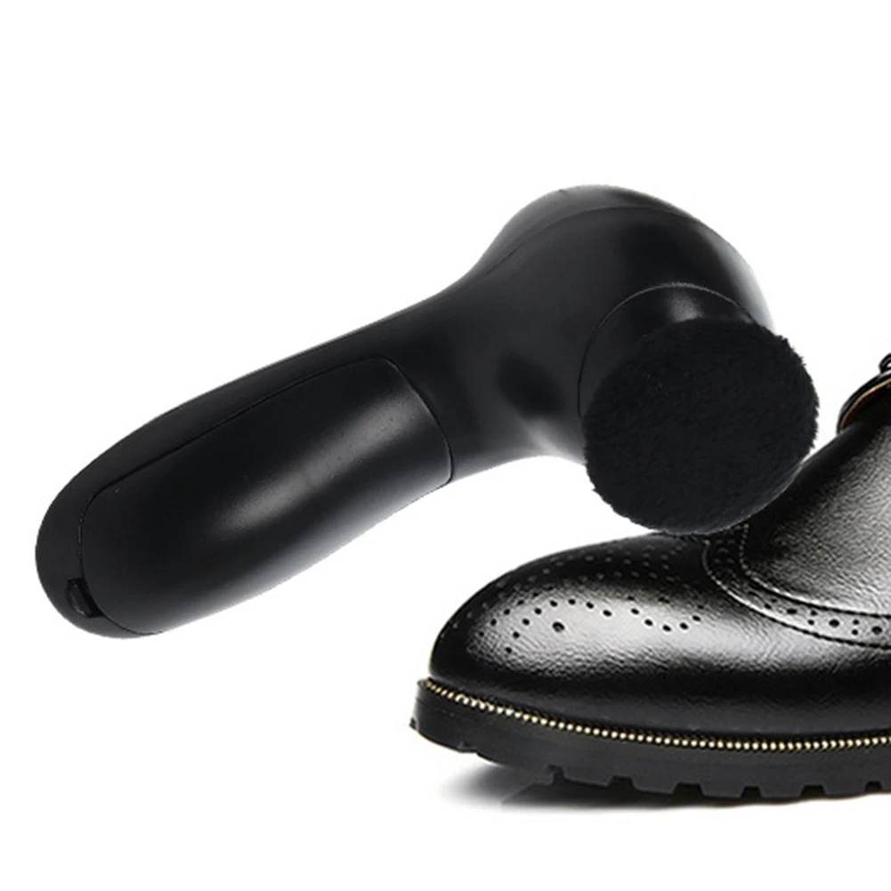 De mano Automático de Zapatos Cepillo a Batería Eléctrica de Cuero Kit de Cuidado del Zapato Ligero Pulidor de Cepillo Ajustable para Salir . ' - ' . 1