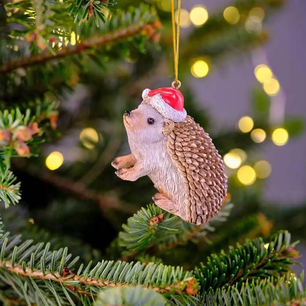 Árbol De Navidad Colgante Ligero Animal Lindo Colgante Decoración De Navidad Para El Festival De Coche Colgante De La Decoración . ' - ' . 1