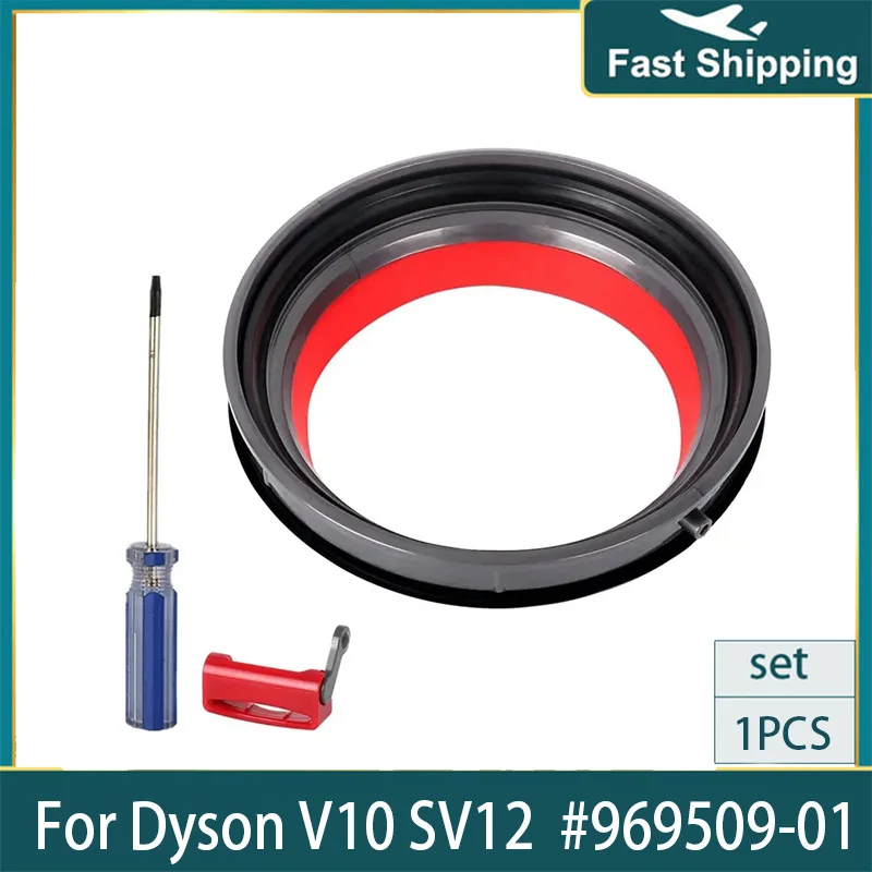 Compartimiento de polvo Fijo Superior Anillo de Sellado de Reemplazo para Dyson V10 SV12 Aspiradora Accesorios . ' - ' . 0