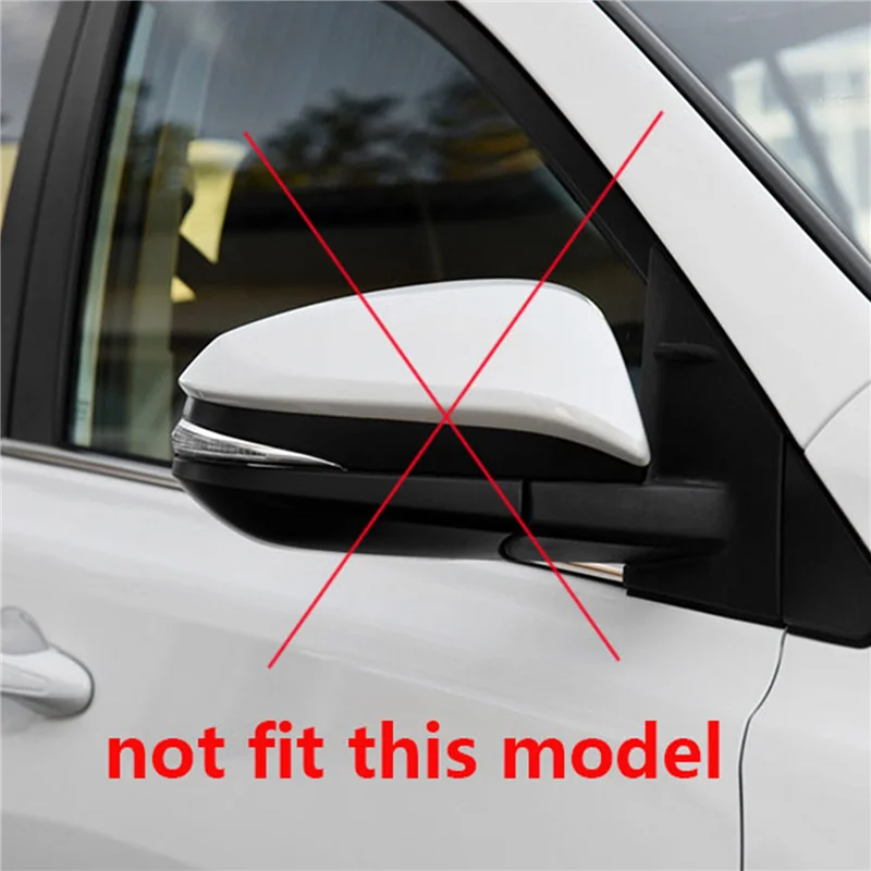 La Fibra de carbono Vista Posterior del Coche de la Puerta de espejos retrovisores Espejo Lateral Cubierta de Tapas Caso de Shell para Toyota RAV4 2020-2022 . ' - ' . 4